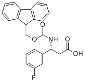 CAS 登录号：511272-51-8， 芴甲氧羰基-(R)-3-氨基-3-(3-氟-苯基)-丙酸