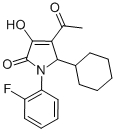 CAS#: 512176-99-7, 4-Acetyl-5-Cyclohexyl-1-(2-Fluorophenyl)-1,5-Dihydro-3-Hydroxy-2H-Pyrrol-2-One