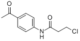 CAS#: 51256-02-1, N-(4-Acetylphenyl)-3-Chloropropanamide
