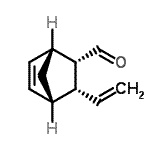 CAS 登录号：512791-35-4， (1R,2S,3R,4S)-3-乙烯基双环[2.2.1]庚-5-烯-2-甲醛