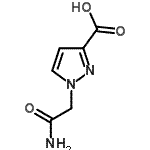 CAS#: 512807-21-5, 1-(2-Amino-2-Oxoethyl)-1H-Pyrazole-3-Carboxylic Acid