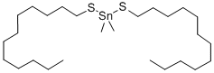 CAS 登录号：51287-84-4， 二甲基二(十二烷基硫代)锡