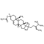 CAS#: 51297-12-2, (3beta,20R,24Z)-Stigmasta-5,24(28)-Dien-3-Yl Acetate