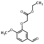 CAS#: 51336-38-0, Ethyl (5-Formyl-2-Methoxyphenoxy)Acetate