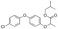 CAS 登录号：51337-71-4， 2-甲基丙基 2-[4-(4-氯苯氧基)苯氧基]丙酸酯