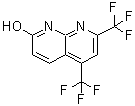 CAS 登录号：51420-73-6， 5,7-二(三氟甲基)[1,8]萘啶-2-醇