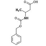 CAS 登录号：51440-81-4， 3-{[(苄氧基)羰基]氨基}丁酸