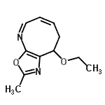 CAS#: 514797-73-0, 9-Ethoxy-2-Methyl-8,9-Dihydro[1,3]Oxazolo[5,4-b]Azocine
