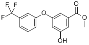 CAS 登录号：514804-11-6， 3-羟基-5-(3-三氟甲基-苯氧基)-苯甲酸甲酯