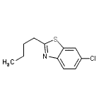 CAS#: 51482-94-1, 2-Butyl-6-Chloro-1,3-Benzothiazole
