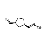 CAS#: 51502-47-7, (1S,3R)-3-[(E)-(Hydroxyimino)Methyl]Cyclopentanecarbaldehyde