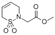 CAS 登录号：515130-17-3， 3,6-二氢-2H-1,2-噻嗪-2-乙酸甲酯 1,1-二氧化物