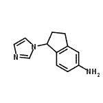CAS 登录号：515153-87-4， 1-(1H-咪唑-1-基)-5-茚满胺