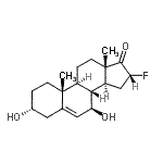 CAS#: 515159-74-7, (3alpha,7beta,16alpha)-16-Fluoro-3,7-Dihydroxyandrost-5-En-17-One