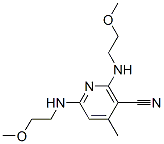 CAS#: 51560-68-0, 2,6-Bis(2-Methoxyethylamino)-4-Methylnicotinonitrile