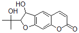 CAS#: 51580-96-2, 2,3-Dihydro-3-hydroxy-2-(1-hydroxy-1-methylethyl)-7H-Furo[3,2-g][1]benzopyran-7-one
