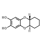 CAS#: 515836-47-2, (5aR,9aR)-5A,6,7,8,9,9A-Hexahydro-2,3-Oxanthrenediol