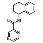 CAS#: 515860-28-3, N-(1,2,3,4-Tetrahydro-1-Naphthalenyl)-2-Pyrazinecarboxamide