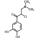CAS#: 515866-86-1, 2-Chloro-1-(3,4-Dihydroxyphenyl)-3-Dimethylamino-Propan-1-One