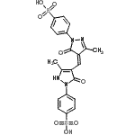CAS#: 51596-04-4, 4-[(4Z)-3-Methyl-4-{[5-Methyl-3-Oxo-2-(4-Sulfophenyl)-2,3-Dihydro-1H-Pyrazol-4-Yl]Methylene}-5-Oxo-4,5-Dihydro-1H-Pyrazol-1-Yl]Benzenesulfonic Acid