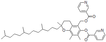 CAS#: 51605-68-6, 5-Nicotinooxymethyl-alpha-Tocopherylnicotinate