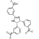 CAS 登录号：51625-41-3， (4R,5S)-2,4,5-三(3-硝基苯基)-4,5-二氢-1H-咪唑