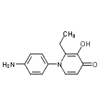 CAS 登录号：516463-66-4， 1-(4-氨基苯基)-2-乙基-3-羟基-4(1H)-吡啶酮