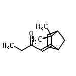 CAS 登录号：516509-35-6， (1Z)-1-(3,3-二甲基双环[2.2.1]庚-2-亚基)-2-丁酮