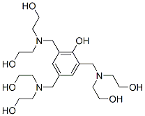 CAS#: 51658-22-1, 2,4,6-Tris[[Bis(2-Hydroxyethyl)Amino]Methyl]-Phenol