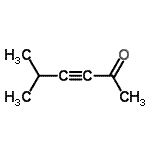 CAS 登录号：51686-95-4， 5-甲基-3-己炔-2-酮