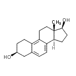 CAS#: 517-07-7, (3beta,17beta)-Estra-5,7,9-Triene-3,17-Diol