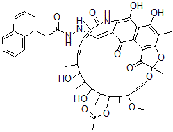 CAS#: 51707-04-1, 3-[[2-(1-Naphtylacetyl)Hydrazono]Methyl]Rifamycin