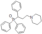 CAS#: 51713-16-7, Diphenyl[alpha-(2-Piperidinoethyl)Benzyl]Phosphine Oxide
