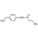 CAS 登录号：51718-85-5， 乙基3-(4-甲氧基苯基)-2-丙炔酸酯