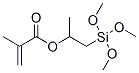 CAS 登录号：51749-70-3， 1-甲基-2-(三甲氧基硅烷基)乙基甲基丙烯酸酯