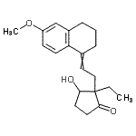 CAS#: 51773-49-0, 2-Ethyl-3-Hydroxy-2-[2-(6-Methoxy-3,4-Dihydro-1(2H)-Naphthalenylidene)Ethyl]Cyclopentanone