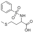 CAS 登录号：51786-15-3， 4-(甲硫基)-2-[(苯磺酰基)氨基]丁酸