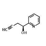 CAS#: 517907-52-7, (1S)-1-(2-Pyridinyl)-3-Butyn-1-Ol