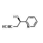 CAS#: 517907-63-0, (1R)-1-(2-Pyridinyl)-3-Butyn-1-Ol