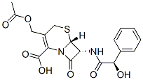 CAS#: 51818-85-0, [6R-[6alpha,7beta(R*)]]-3-(Acetoxymethyl)-7-(Hydroxyphenylacetamido)-8-Oxo-5-Thia-1-Azabicyclo[4.2.0]Oct-2-Ene-2-Carboxylic Acid