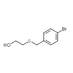 CAS#: 518316-24-0, 2-[(4-Bromobenzyl)Sulfanyl]Ethanol
