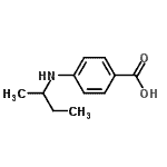 CAS#: 518336-10-2, 4-(Sec-Butylamino)Benzoic Acid
