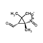 CAS#: 518352-38-0, (1R,3R)-2,2,3-Trimethyl-3-Nitrocyclopropanecarbaldehyde