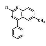 CAS#: 5185-55-7, 2-Chloro-6-Methyl-4-Phenylquinazoline