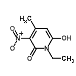 CAS#: 51867-66-4, 1-Ethyl-6-Hydroxy-4-Methyl-3-Nitro-2(1H)-Pyridinone