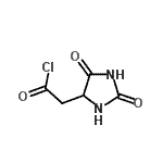CAS#: 51876-11-0, (2,5-Dioxo-4-Imidazolidinyl)Acetyl Chloride