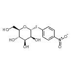 CAS#: 51885-03-1, (2R,3S,4S,5S,6R)-2-(Hydroxymethyl)-6-(4-Nitrophenyl)Sulfanyl-Tetrahydropyran-3,4,5-Triol