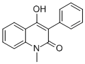CAS 登录号：519-66-4， 4-羟基-1-甲基-3-苯基-1,2-二氢喹啉-2-酮