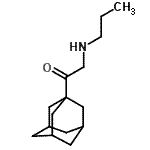 CAS 登录号：519046-32-3， 1-(金刚烷-1-基)-2-(丙基氨基)乙酮