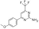 CAS#: 519056-51-0, 4-(4-Methoxyphenyl)-6-(Trifluoromethyl)Pyrimidin-2-Amine